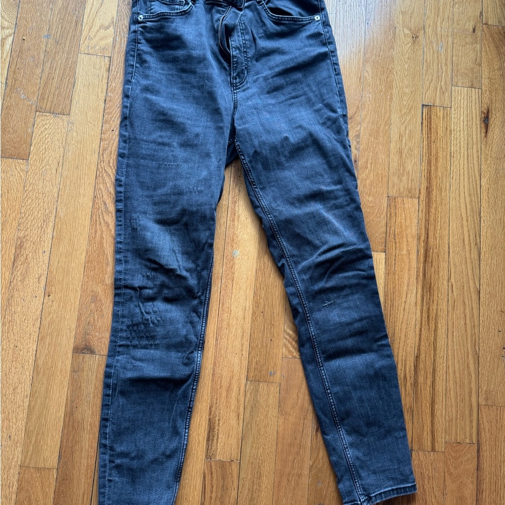 Zara Hi-Rise Sculpt Jeans 29 (US 8) – Black (Anthracite Grey Style Code)